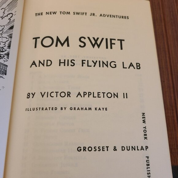 Five Tom Swift Hardcover YA Books - Picture 8 of 12